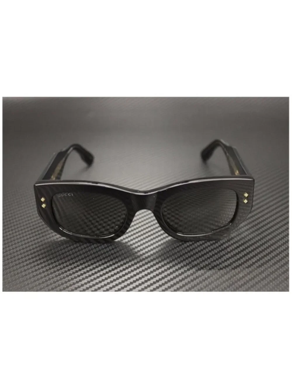 New Gucci Women  Black Sunglasses  51- 22- 145